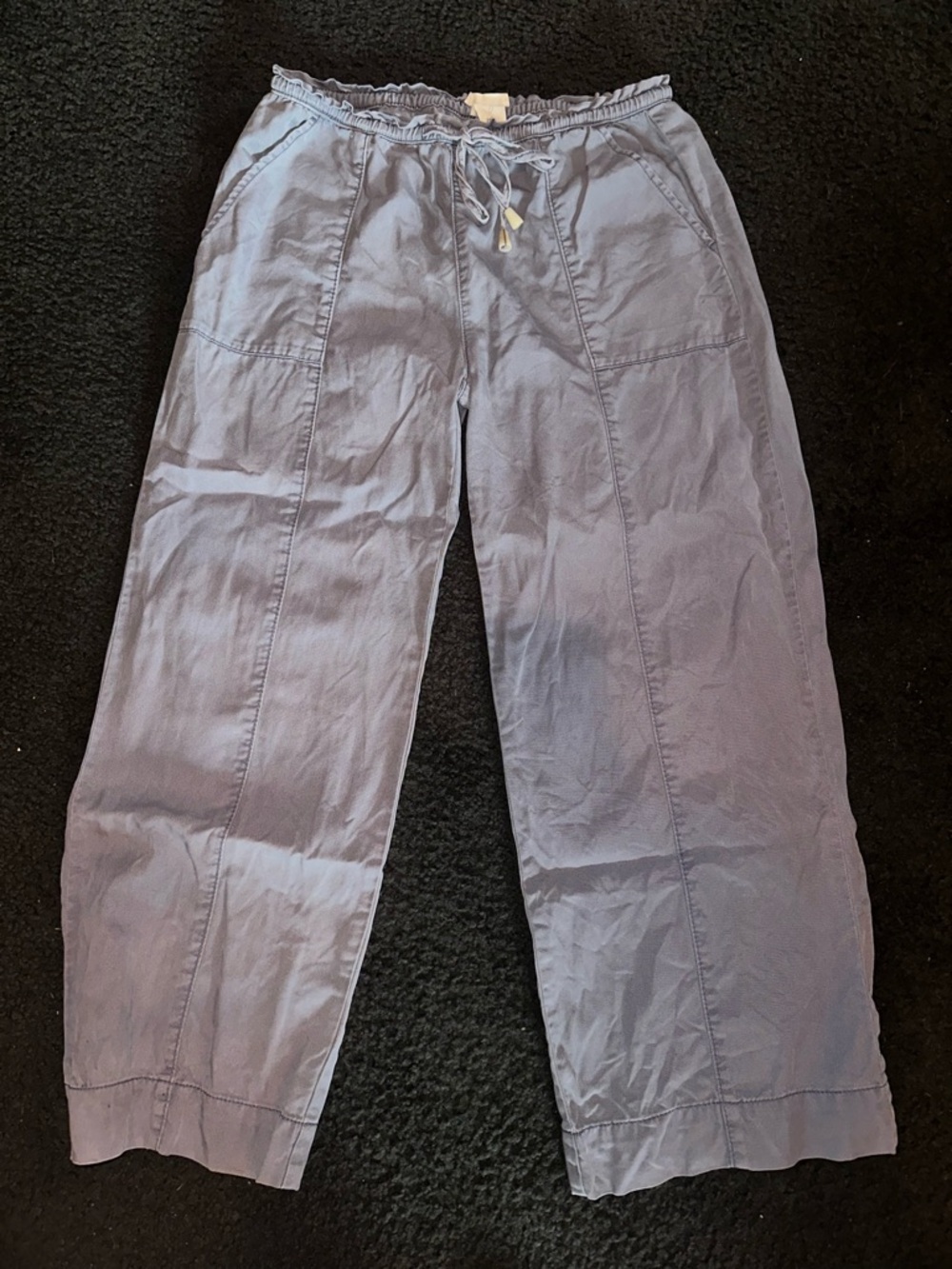 Joie Light Blue Casual Drawstring Kids Pants
